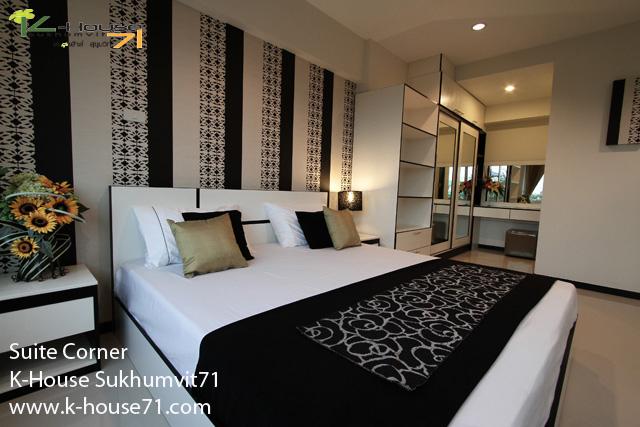 K-House Sukhumvit 71 Apartment near Suvarnabhumi Airport @Motorway, Phattanakan Road near BTS Prakanong station Sukhumvit 71 Road Tel.088-5245959